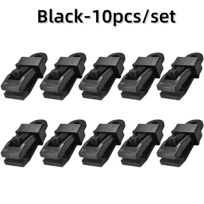 Crocodile Awning Clips – 10 Pack Reusable Tarp Clamps