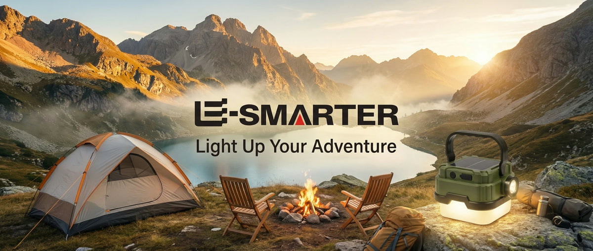 Solar Powered Camping Lantern with Ultra Long Battery Life for Outdoor Tent Emergency Lighting Home Use