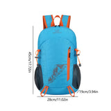 20L Portable Foldable Backpack Folding Mountaineering Bag Ultralight Outdoor Climbing Cycling Travel Knapsack Hiking Daypack