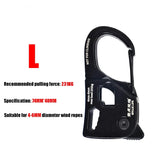 Tent Rope Tightener Camping Aluminum Alloy Ropes Buckle Tent Cord Adjuster Outdoor Survival Tools Ratchet Hangers Tent Suppies