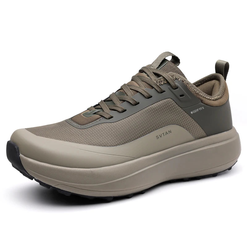 Men’s Waterproof Hiking Shoes – Anti-Skid, Wear-Resistant Outdoor Travel Sneakers for Comfort & Durability