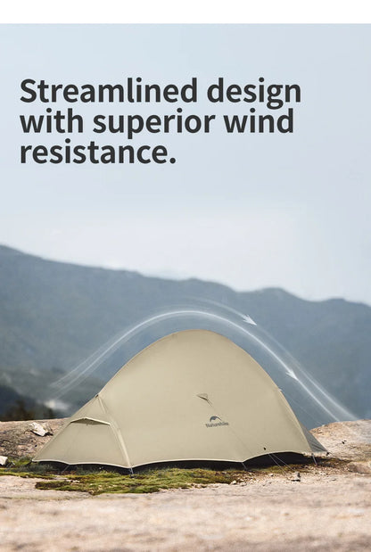 Naturehike Cloud Up 2 Pro Two Person Hiking Tent Lightweight Outdoor Camping Professional Camping Equipment