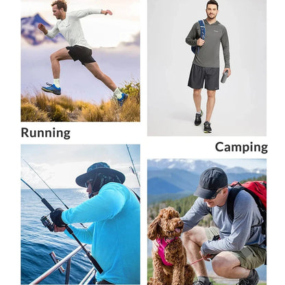 Mens UPF50+ Performance Hoodie Tee
