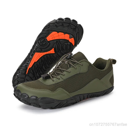 Men’s Minimalist Trail Running Barefoot Shoes – Wide Toe Box, Zero Drop, Aqua Sock Shoes for Hiking, Kayaking & Surfing