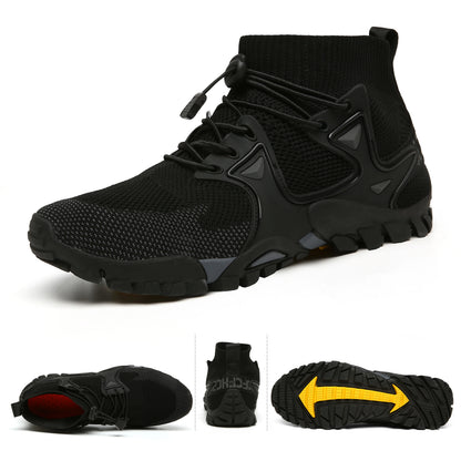 Oiaano Man Black Shoes Summer Men Casual Beach Outdoor Water Breathable Trekking Fashion Hiking Stability And Comfort Sport