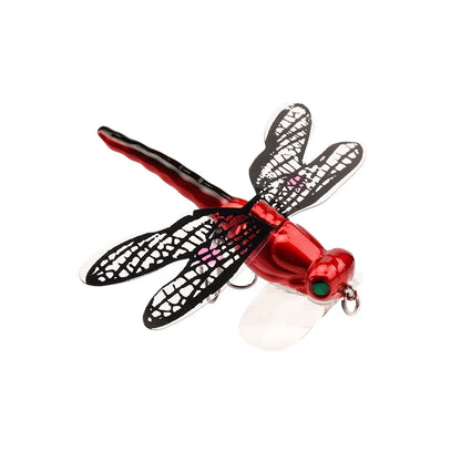Topwater Dragonfly Popper Fly 75mm