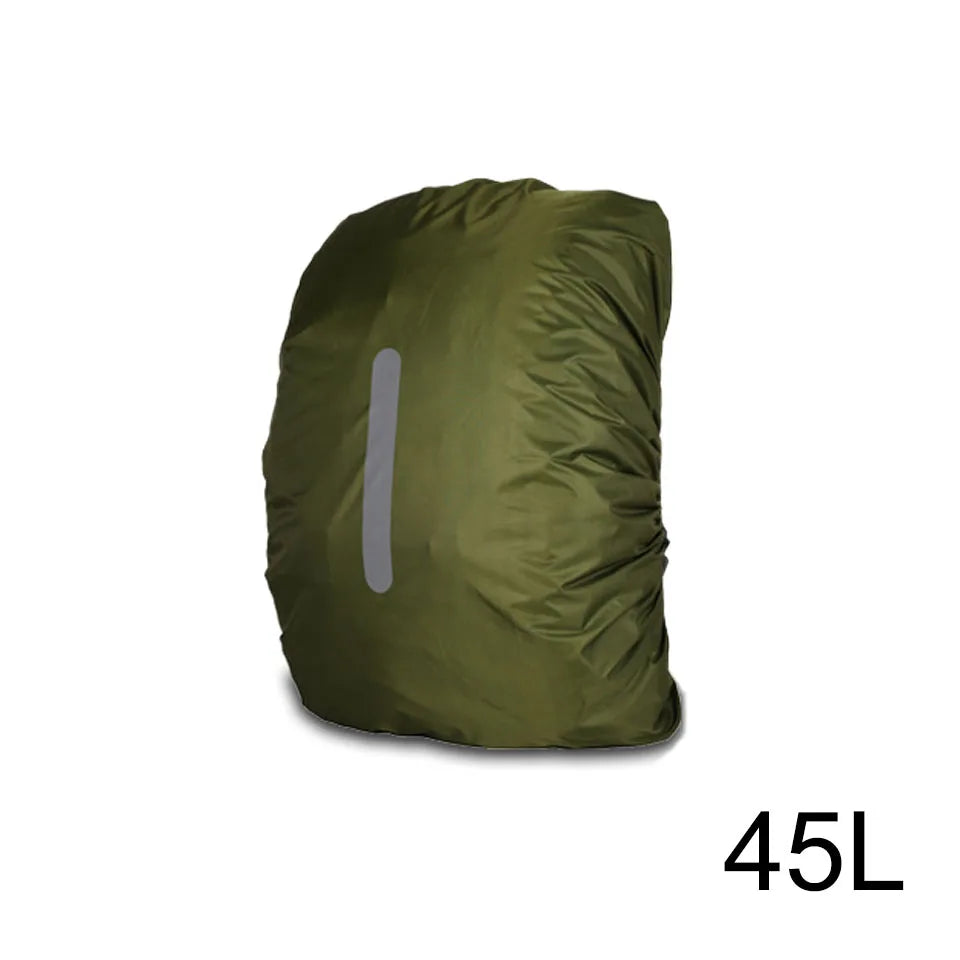 KoKossi 1Pcs 25-80L Backpack Rainproof Cover Outdoor Sports Cycling Hiking Backpack Mountaineering Camping Dust Cover Woman Men