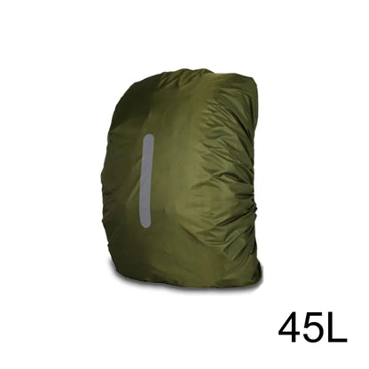 KoKossi 1Pcs 25-80L Backpack Rainproof Cover Outdoor Sports Cycling Hiking Backpack Mountaineering Camping Dust Cover Woman Men