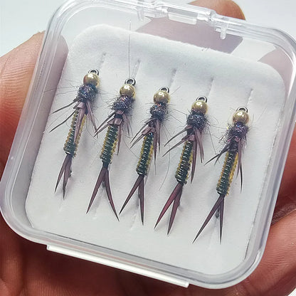 Stonefly Larvae Flies (5 Pack)