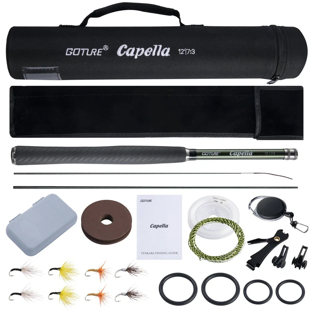 Goture 12ft Classical Tenkara Rod Combo