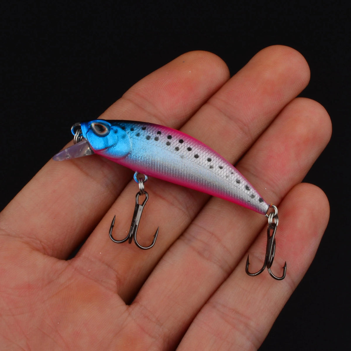 3D Eye Minnow Crankbait Lure Kit (15 Pack)