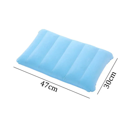 Air Cushion Pillows Outdoor Camping Folding Square Inflatable Pillows Travel Backrest Plane Head Rest Pillow Camping