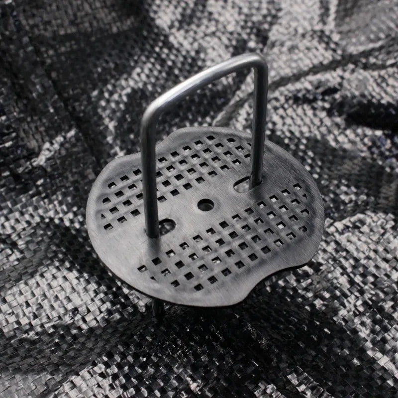 Garden Stakes Galvanized Landscape Staples,U-Type Turf Staples for Artificial Grass, Rust Proof Sod Pins Stakes Tent Peg Nails