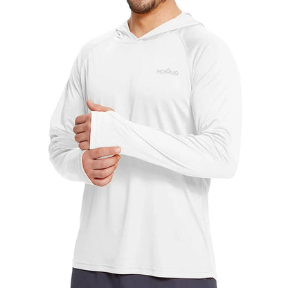 Mens UPF50+ Performance Hoodie Tee