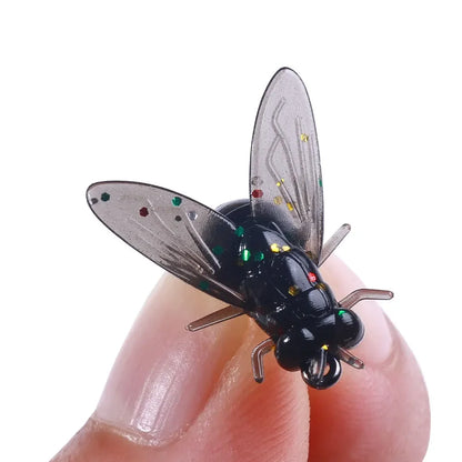Ultra-Realistic Parachute Dry Flies (15/60 Pack)