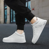 Men’s Casual Walking Sneakers – Breathable Outdoor Platform Board Shoes for Daily Fashion & Comfort