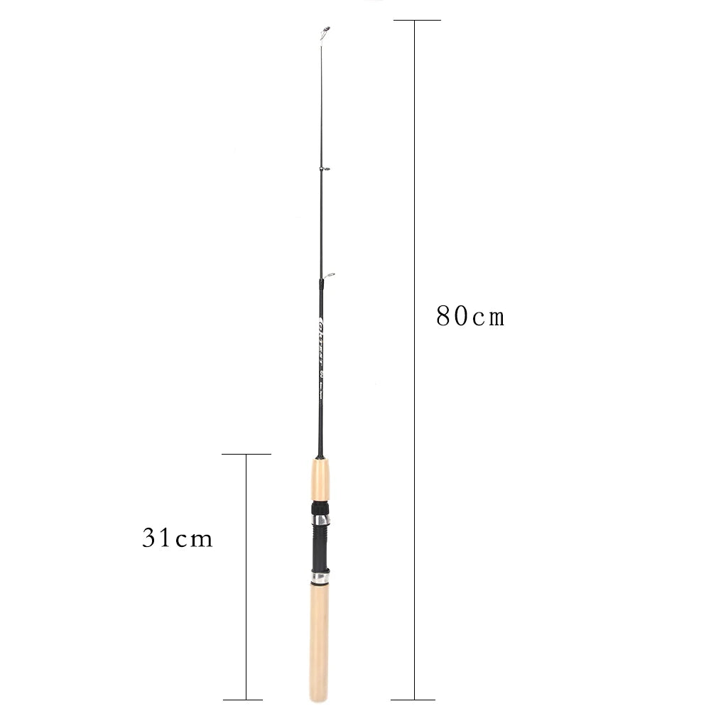 Shunmaii Mini Telescopic Carbon Ice Rod (60-100cm)