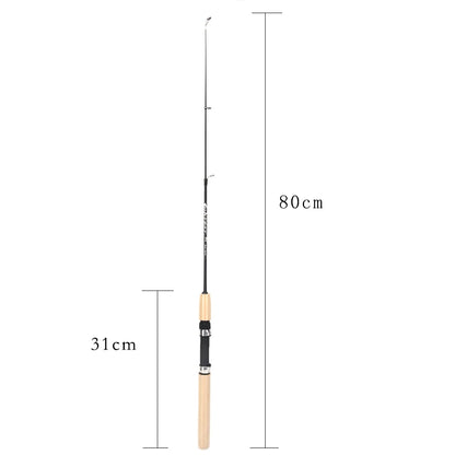 Shunmaii Mini Telescopic Carbon Ice Rod (60-100cm)