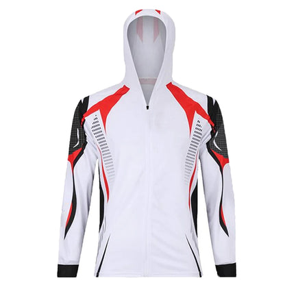 Anti-UV Hooded Fishing Jersey