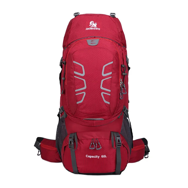 60L Mountaineering Backpack – Waterproof Hiking Camping Rucksack for Trekking, Travel & Climbing