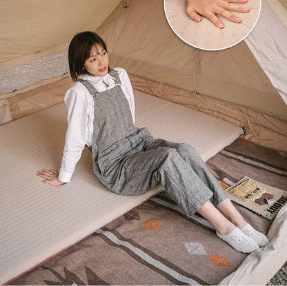 Naturehike 2025 New Air Mat Ultralight Elasticity Sponge Automatic Inflatable Mat Portable Folding Outdoor Camping Air Mattress
