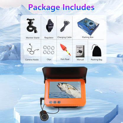 HD Underwater Fishing Camera with Video Recording & Night Vision