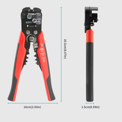 Wire Stripping Multifunctional Pliers AWG 24-10 Cable Cut Crimp Terminal Crimper Hand Tool for Electrician Wire Cutter