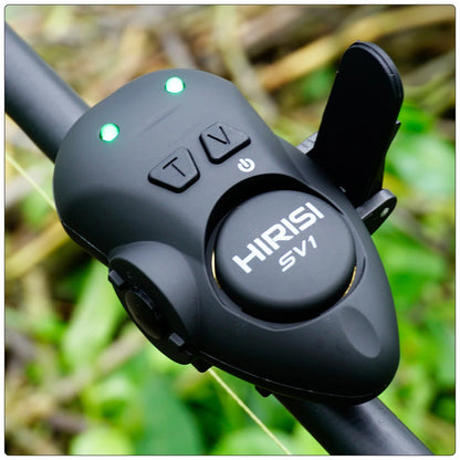 Hirisi SV1 Wireless Bite Alarm Set with Receiver