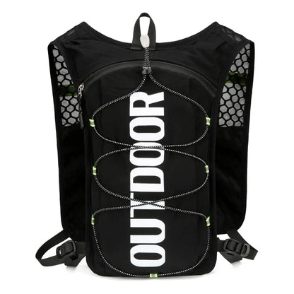 HOMEFISH 1PCS Running Hydration Vest Backpack,Lightweight Water Backpack,Hydration Backpack Running Vest for Hiking Biking
