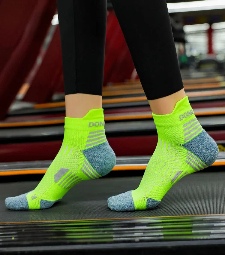 3/1Pairs Sport Compression Ankle Socks Men Women Professional Low Cut Fitness Marathon Running Outdoor Deodorant Breathable Sox