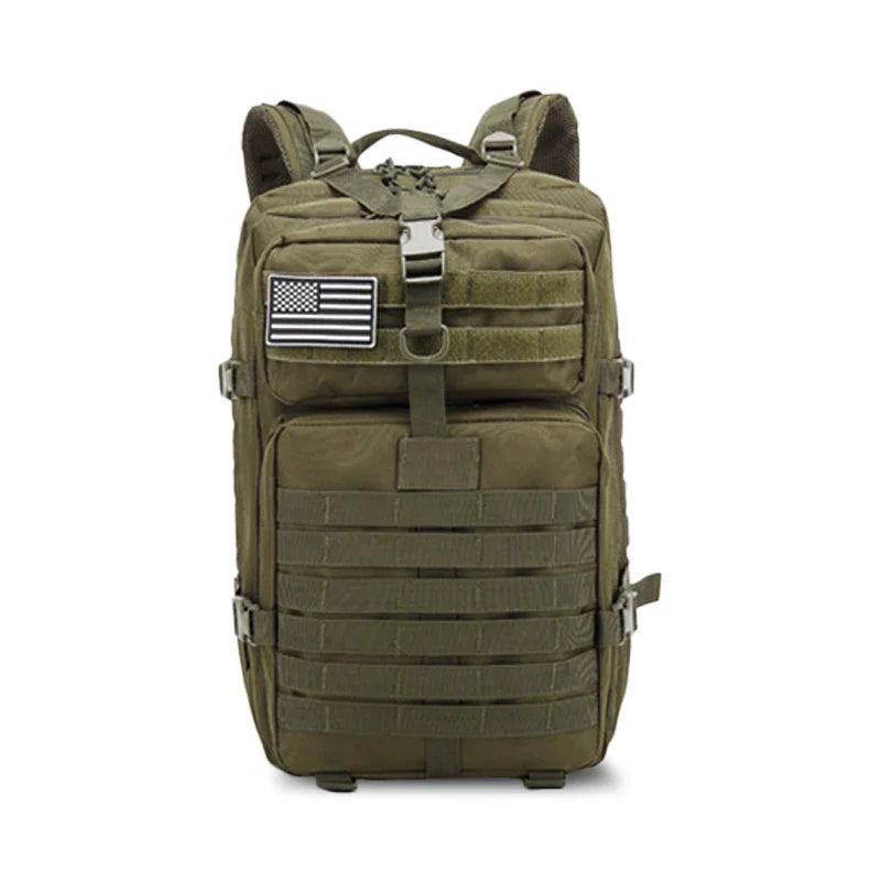 2Q-50L Tactical Backpack Men's Travel Large Capacity Rucksacks Men Waterproof Outdoor 1Sports Multi-functional Bags