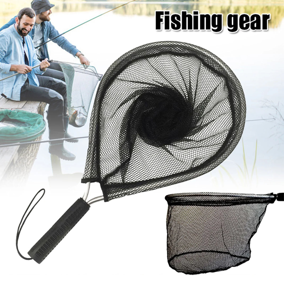 Fly Fishing Landing Net with Knotless Mesh