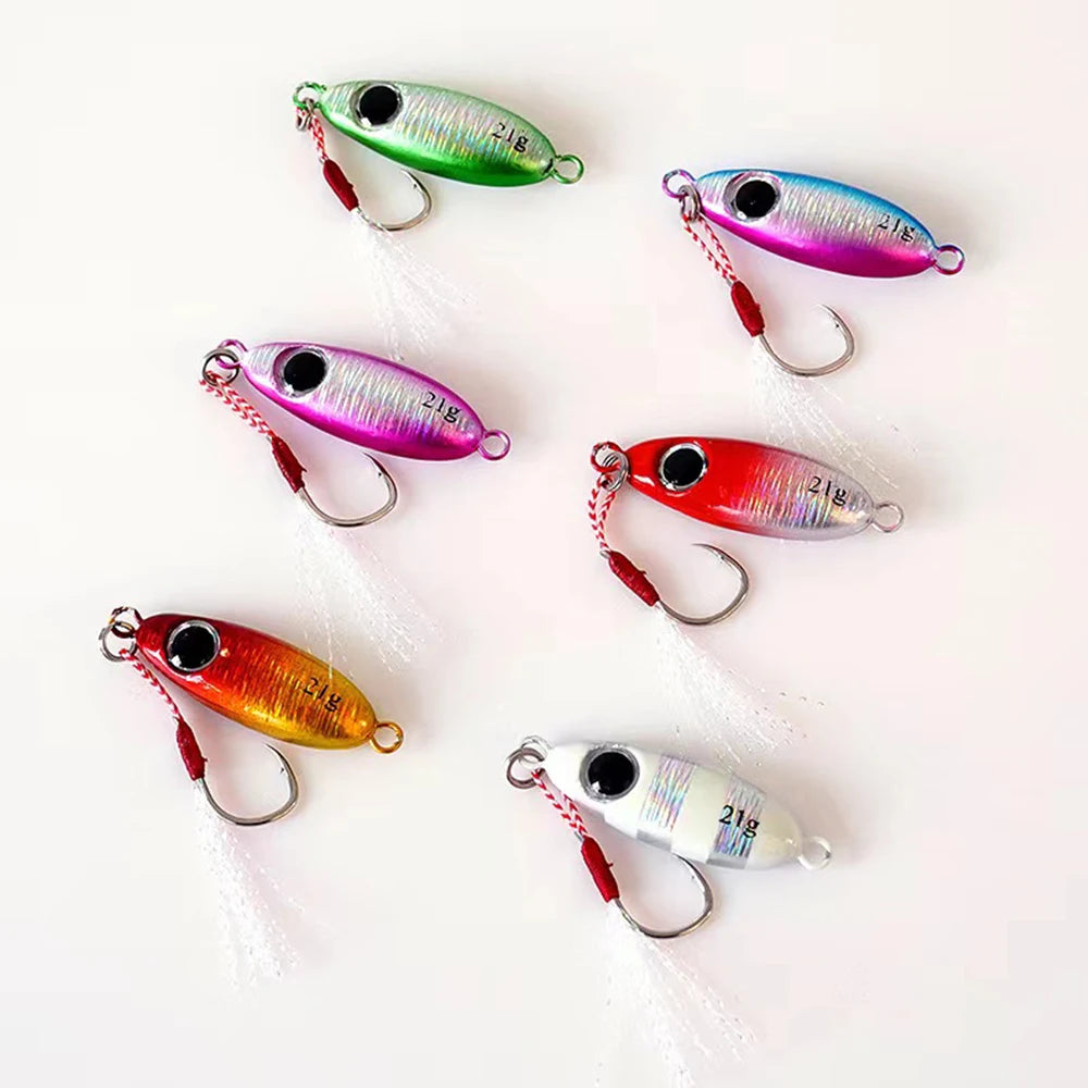Micro Metal Jigs for Shore Casting (5.5g-21g)