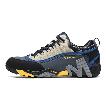 Men’s Waterproof Trekking Shoes – Outdoor Hiking Boots, Leather Hunting & Tactical Footwear