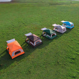 Luxury Tents For Camping Large Family Tent With Rooms 4-12 People Waterproof Two-Bedroom And One-living Room Design