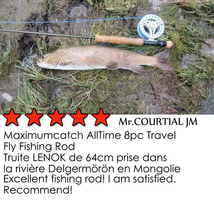 Maximumcatch AllTime 9ft 8-Piece Travel Fly Rod (5-8WT)