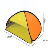 Beach Headrest Sunshade Tent UV-protecting Sunshelter Automatic Opened Portable Outdoor Camping Sunshade Tent For Adults Kids