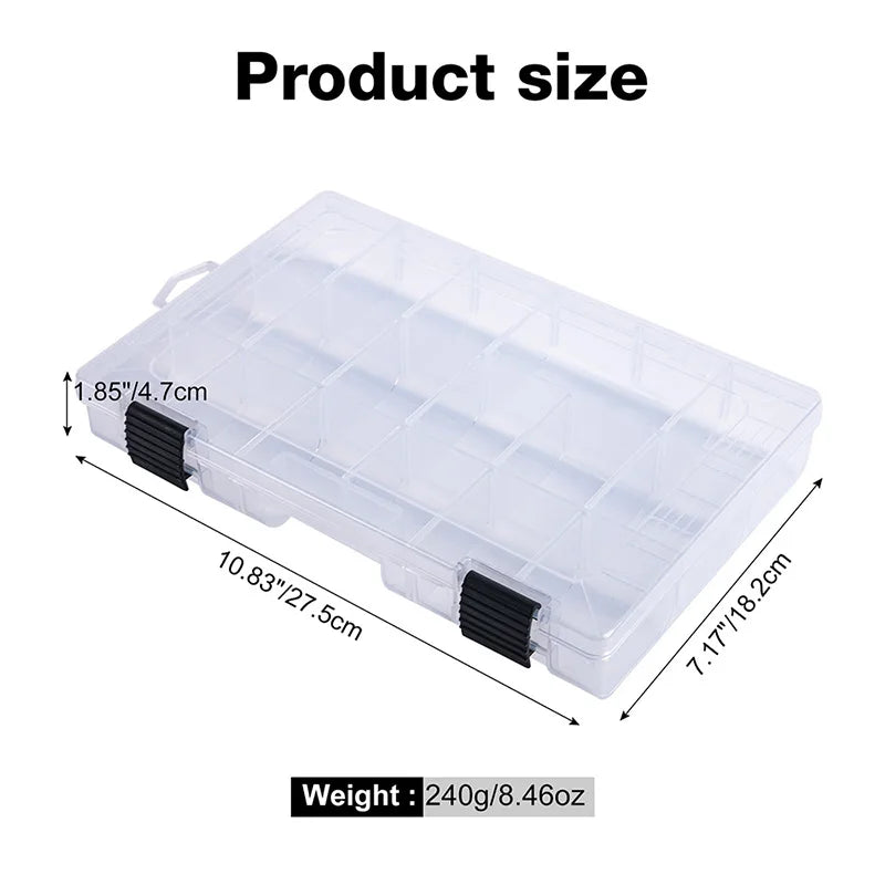 Goture Waterproof Tackle Box for Lures, Hooks & Baits