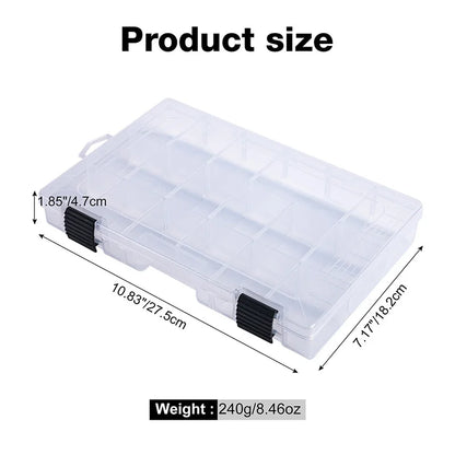 Goture Waterproof Tackle Box for Lures, Hooks & Baits