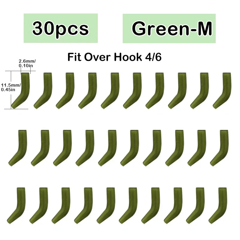 Carp Hook Kickers and D-Rig Aligners (30 Pack)