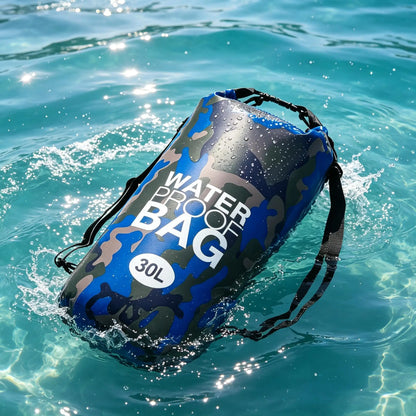 Homefish 15L 30L Waterproof Dry Bag Backpack Wet Separation Pocket for Kayaking Boating Swimming Outdoor Sport