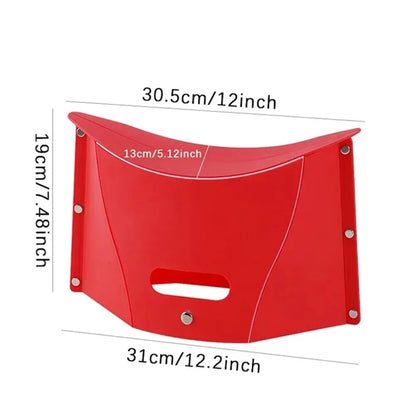 Lightweight Plastic Portable Folding Stool Outdoor Chairs Portable Stool for Camping Storage Stool Storage Stool Folding Chair