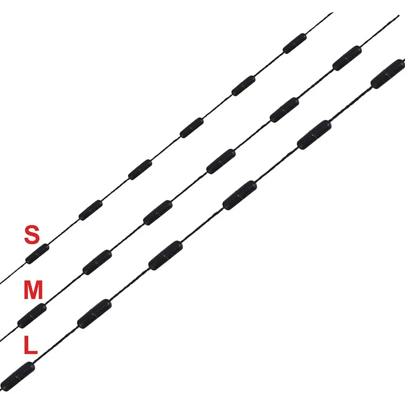 PRO BEROS Rubber Bobber Stoppers (60 Pack)