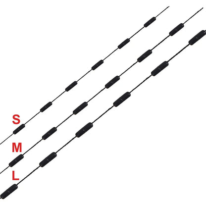 PRO BEROS Rubber Bobber Stoppers (60 Pack)