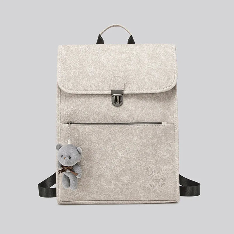 New Backpack, Korean Style Casual Bag, Casual Travel Bag, College Student Schoolbag, Laptop Backpack