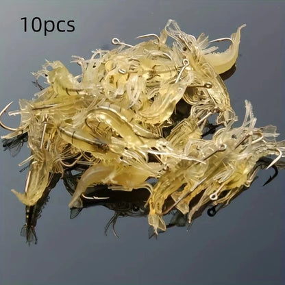 Goture Luminous Soft Shrimp Lures (5/10/20 Pack)