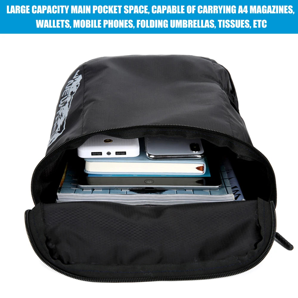 1PCS Lightweight Packable Backpack - Foldable Backpack Small Daypack Hiking Backpack Water-Resistant Day Bag for Travel