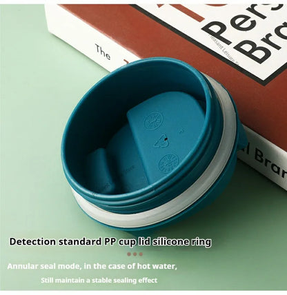 380/510ML Stainless Steel Car Thermal Cup Coffee Cup  for Outdoor Sports Cold and Heat Thermal Mug Tumbler Insulated Flask Water