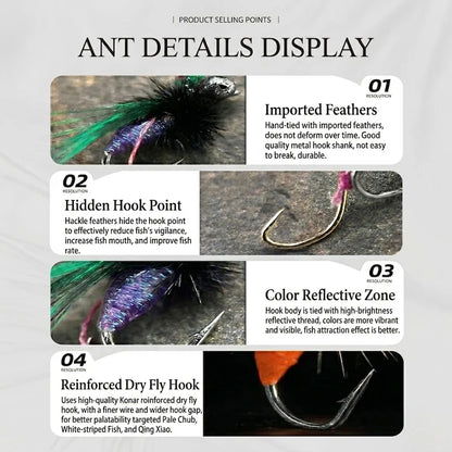Rattlesnake Twin Hook Mosquito Dry Flies