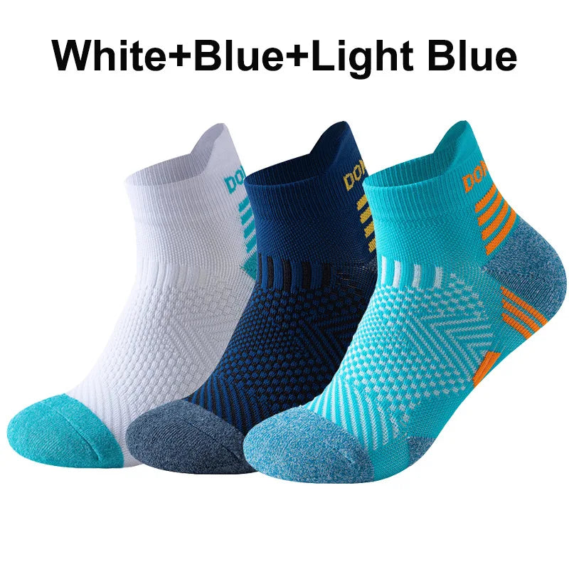 3/1Pairs Sport Compression Ankle Socks Men Women Professional Low Cut Fitness Marathon Running Outdoor Deodorant Breathable Sox